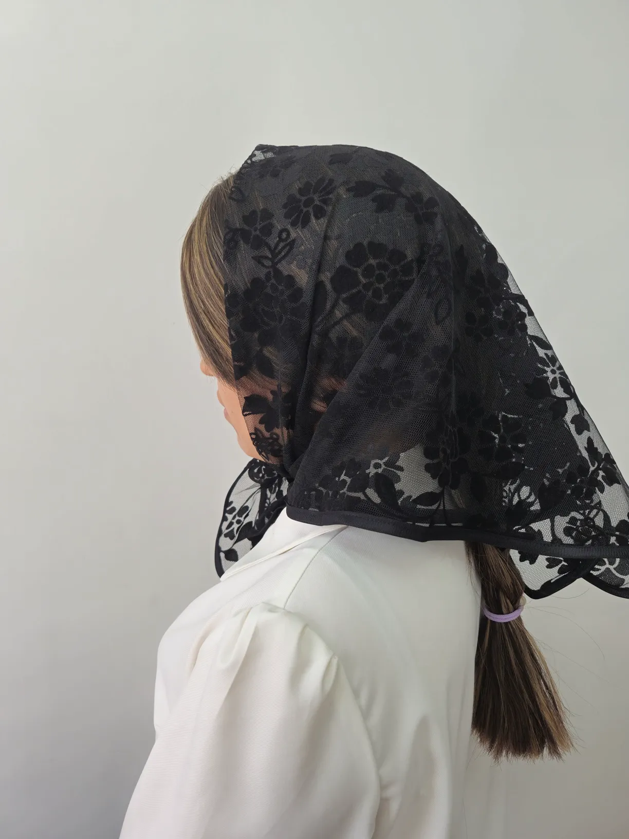  مینی اسکارف تور مجلسی گل1 